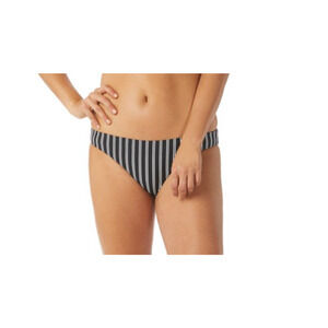 Raisins Del Mar Vertical Stripe Black & White Swim Bottom Size XL X-Large NWT